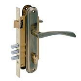 Врезной замок Булат Номос ЗВ 4-3.03.01 (бронза) с тремя ригелями